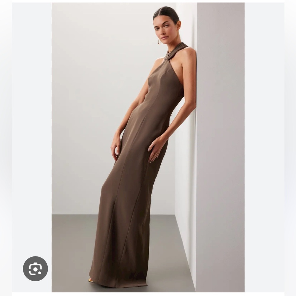 RONNY KOBO LENOX DRESS IN TOFFEE